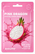  AYOUME Pink Dragon Crystal Mask Sheet 